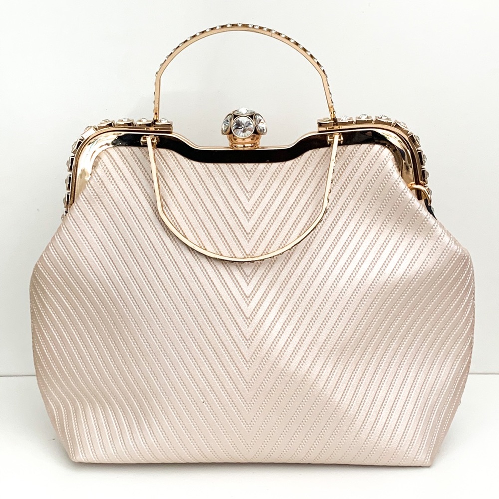 Pearl Handbag with diamond detailing